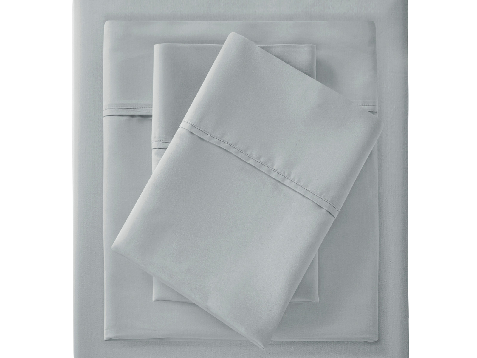 Madison Park California King 1500 Thread Count Cotton Sheet Set | Gray